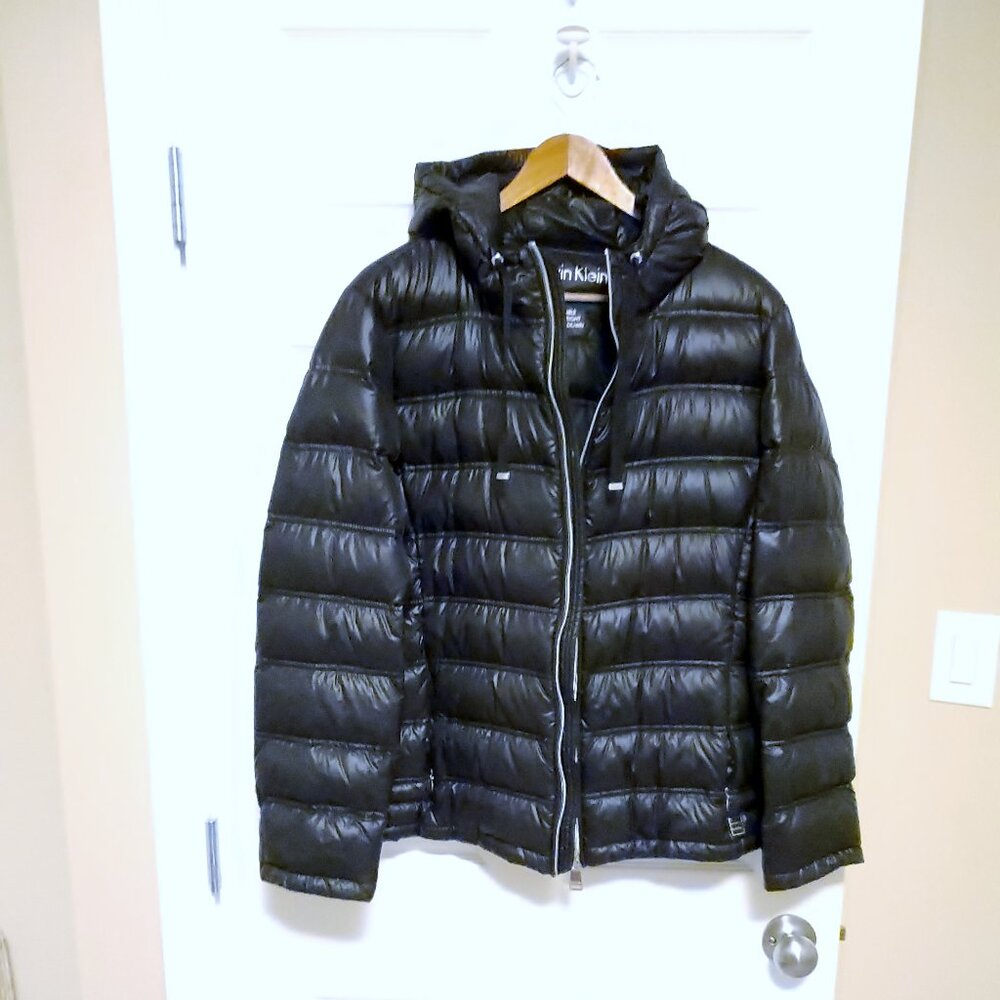 Calvin Klein Puffer Jacket Women's  XL Packable Lightweight Premium Down